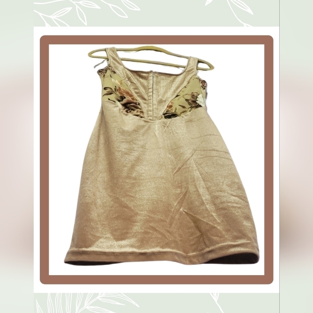 NWT Windsor Women's Floral Velvet Dress - Hook & Eye Closure, Scoop Neck, Size S - Picture 11 of 14